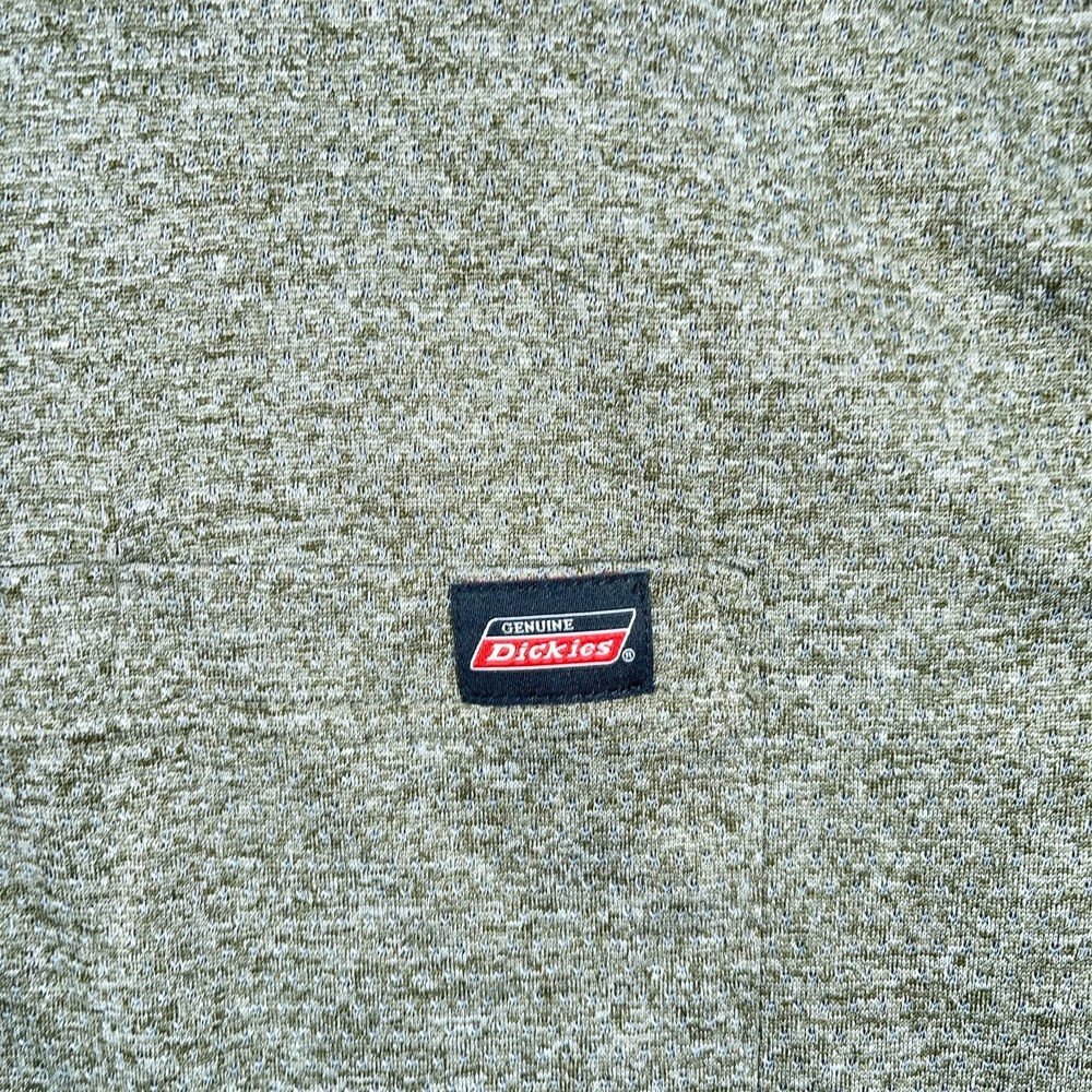 Dickies Shirt Mens 2XLT Green Mesh Active Lightweight Casual Outdoor #AB682 - Picture 4 of 7